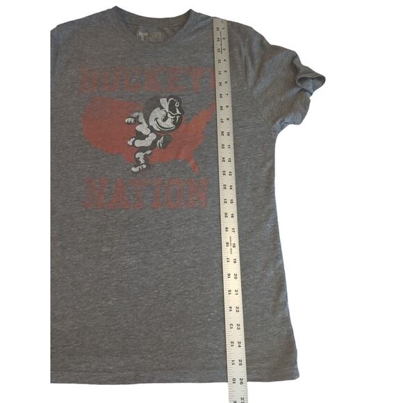 Ohio State Buckeyes Vintage?/Feel T Shirt Size S Small Gray - Picture 5 of 5